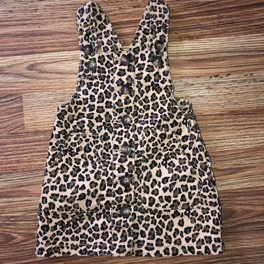 Baby Overall Button Up Dress 12m